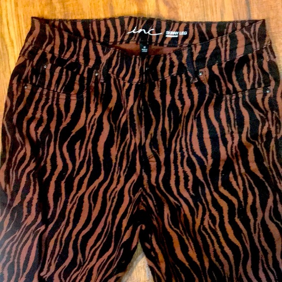 INC International Concepts Denim - Inc international concepts animal print skinny regular fit jeans. Brand new
